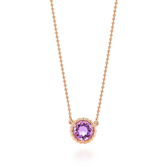 Tiffany & Co. Jewelry - Tiffany & Co. Amethyst 18k Gold Sparkler Necklace